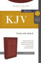 KJV, Thinline Bible, Leathersoft, Red, Thumb Indexed, Red Letter, Comfort Print (Holy Bible, King James Version) by Thomas Nelson, 9780785218524