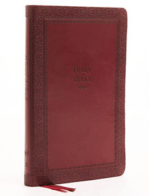 KJV, Thinline Bible, Leathersoft, Red, Thumb Indexed, Red Letter, Comfort Print (Holy Bible, King James Version) by Thomas Nelson, 9780785218524