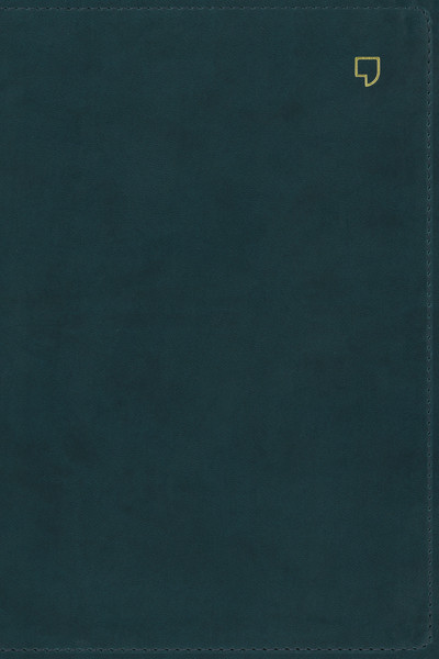 NET Bible, Thinline Large Print, Leathersoft, Teal, Thumb Indexed, Comfort Print (Holy Bible) by Thomas Nelson, 9780785225065