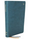 NET Bible, Thinline Large Print, Leathersoft, Teal, Thumb Indexed, Comfort Print (Holy Bible) by Thomas Nelson, 9780785225065