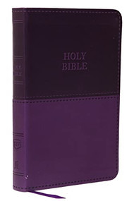 KJV Holy Bible: Value Compact Thinline, Purple Leathersoft, Red Letter, Comfort Print: King James Version by Thomas Nelson, 9780785225850