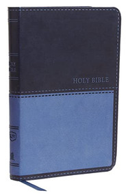 KJV Holy Bible: Value Compact Thinline, Blue Leathersoft, Red Letter, Comfort Print: King James Version - 9780785225867 by Thomas Nelson, 9780785225867