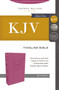KJV, Thinline Bible, Leathersoft, Pink, Red Letter, Comfort Print (Holy Bible, King James Version) by Thomas Nelson, 9780785225997