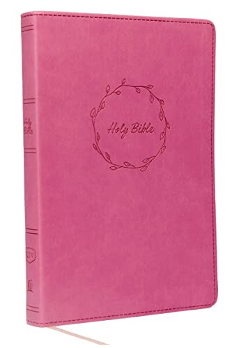 KJV Holy Bible: Thinline, Pink Leathersoft, Red Letter, Comfort Print: King James Version (Holy Bible, King James Version) by Thomas Nelson, 9780785225997