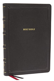 NKJV, Deluxe Thinline Reference Bible, Large Print, Leathersoft, Black, Red Letter, Comfort Print (Holy Bible, New King James Version) - 9780785238508 by Thomas Nelson, 9780785238508