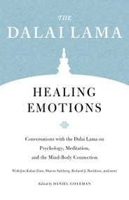 Healing Emotions (Conversations with the Dalai Lama on Psychology, Meditation, and the Mind-Body Connection) by H.H. the Fourteenth Dalai Lama, Daniel Goleman, Sharon Salzberg, Jon Kabat-Zinn, Richard J. Davidson, 9781611808636