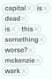 Capital Is Dead (Is This Something Worse?) - 9781788735339 by McKenzie Wark, 9781788735339