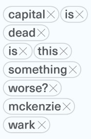 Capital Is Dead (Is This Something Worse?) - 9781788735339 by McKenzie Wark, 9781788735339