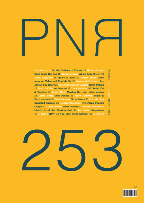 PN Review 253 by Andrew Latimer, Michael Schmidt, 9781784108328
