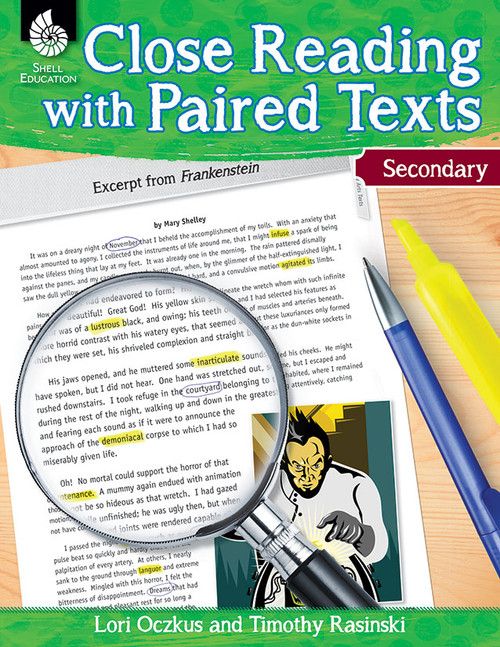 Close Reading with Paired Texts Secondary (Engaging Lessons to Improve Comprehension) by Lori Oczkus, Timothy Rasinski, 9781425817350