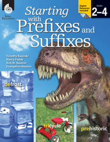Starting with Prefixes and Suffixes by Timothy Rasinski, Nancy Padak, Rick M. Newton, Evangeline Newton, Rick Newton, Rick Newton, Rick Newton, Rick Newton, Rick Newton, Rick Newton, 9781425811037