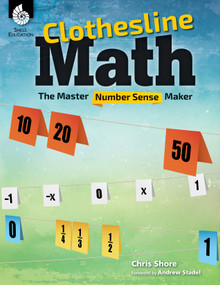Clothesline Math (The Master Number Sense Maker) by Chris Shore, 9781493885145