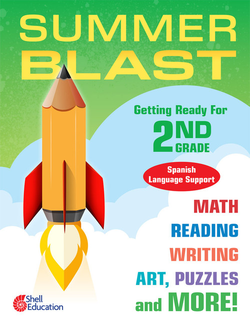 Summer Blast: Getting Ready for Second Grade (Spanish Language Support) by Jodene Lynn Smith, Jodene Smith, 9781425839581