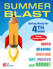 Summer Blast: Getting Ready for Fourth Grade (Spanish Language Support) by Wendy Conklin, 9781425839604