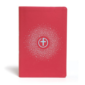 CSB One Big Story Bible, Pink LeatherTouch (Connecting Christ Throughout God's Story) by CSB Bibles by Holman, 9781087730318