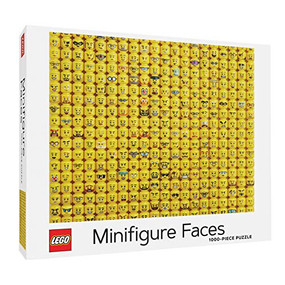 Lego Minifigure Faces Puzzle by LEGO, 9781797210193