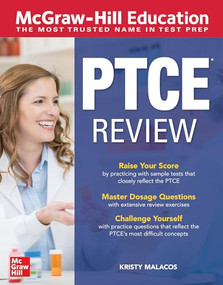 McGraw-Hill Education PTCE Review by Kristy Malacos, 9781260470055