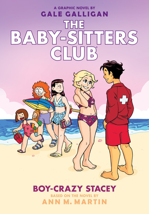 Boy-Crazy Stacey (Baby-Sitters Club Graphic Novel #7): Graphix Book (Library Edition) - 9781338304527 by Ann M. Martin, Gale Galligan, 9781338304527