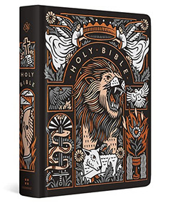 ESV Single Column Journaling Bible, Artist Series (Hardcover, Joshua Noom, The Lion and the Lamb) by Joshua Noom, 9781433572678