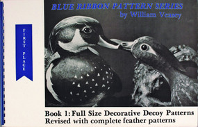 Blue Ribbon Pattern Series (Full Size Decorative Decoy Patterns) by William Veasey, 9780916838713