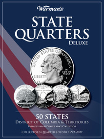 State Quarters 1999-2009 Deluxe Collector's Folder (District of Columbia and Territories, Philadelphia and Denver Mints) by Warman's, 9781440212949