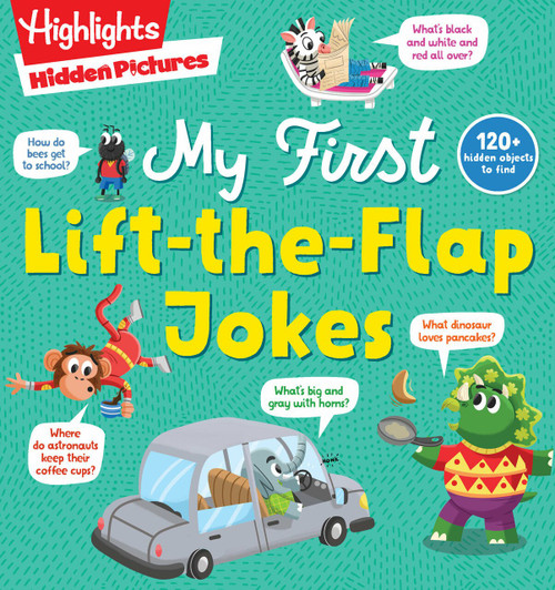 Hidden Pictures My First Lift-the-Flap Jokes by Highlights, 9781644723319