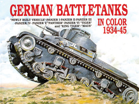 German Battle Tanks in Color by Horst Scheibert, 9780887402081