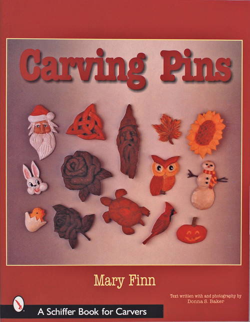 Carving Pins by Mary Finn, 9780764315480