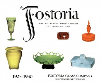Fostoria Fine Crystal and Colored Glassware (Cut, Etched and Plain 1925-1930) by Schiffer Publishing, Ltd., 9780895381132