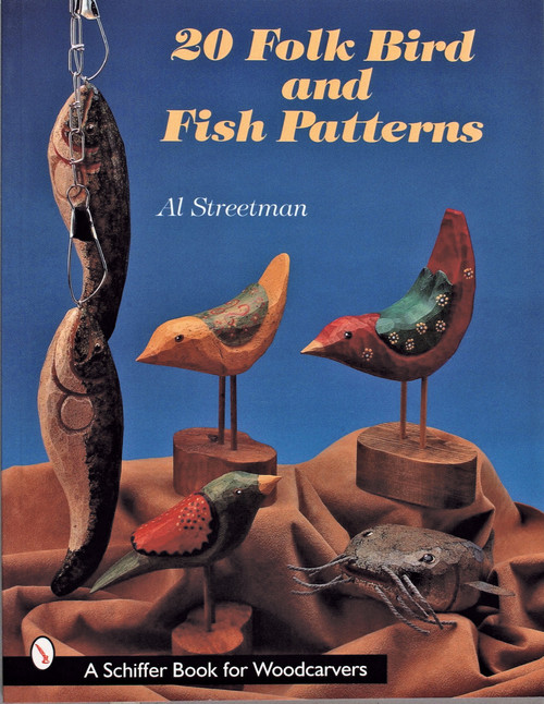 20 Folk Bird and Fish Patterns by Al Streetman, 9780764307799