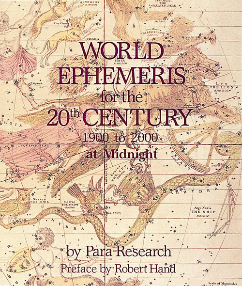 World Ephemeris (20th Century, Midnight) by Para Research, Inc., 9780914918608