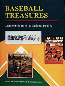 Baseball Treasures (Memorabilia from the National Pastime) by Douglas Congdon-Martin, 9780887404924