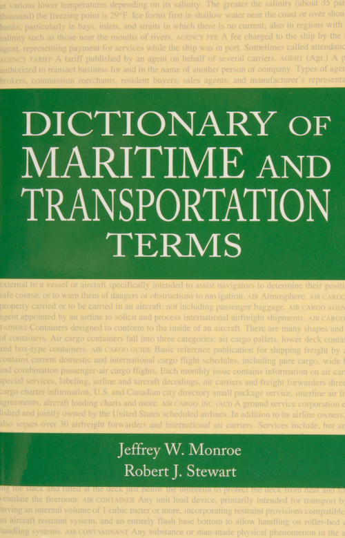 Dictionary of Maritime and Transportation Terms by Gerald H. Ullman, 9780870335693