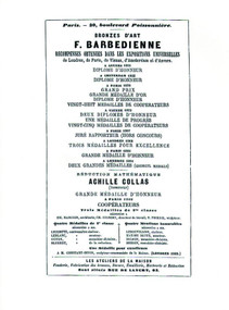 1886 Catalog of the French Bronze Foundry of F. Barbedienne of Paris by Schiffer Publishing, Ltd., 9780887407055