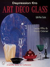 Depression Era Art Deco Glass by Leslie Piña, 9780764307188