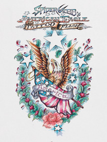 Spider Webb's American Eagle Tattoo Flash by Spider Webb, 9780764349607