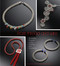 From Thread and Wire (60 Jewelry Projects Using Knitting and Crocheting) by Helga Becker, Richard Becker, Jonee Tiedemann, 9780764349768