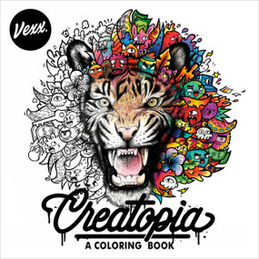 Creatopia (A Coloring Book) by Vexx, 9780593330302