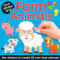 First Sticker Art: Farm Animals (Use Stickers to Create 20 Cute Farm Animals) by Ksenya Savva, 9781438089270