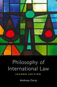 Philosophy of International Law - 9780748675517 by Anthony Carty