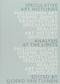 Speculative Art Histories (Analysis at the Limits) by Sjoerd van Tuinen, 9781474421058