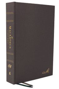 ESV, MacArthur Study Bible, Hardcover (Unleashing God's Truth One Verse at a Time (Holy Bible, English Standard Version)) by John F. MacArthur, Thomas Nelson, 9780785235507