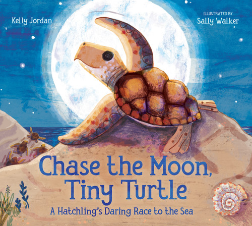 Chase the Moon, Tiny Turtle (A Hatchling's Daring Race to the Sea) by Kelly Jordan, Sally Walker, 9781645671527