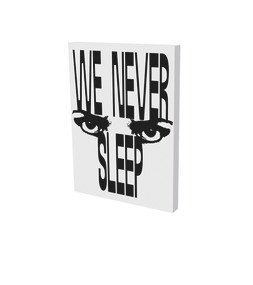 We Never Sleep (Exhibition Catalogue Schirn Kunsthalle Frankfurt) by Jelena Martinovic, Katharina Dohm, Joerg Heiser, Cristina Ricupero, Noam Toran, Wladimir Velminski, Marina Otero Verzier, 9783864423185