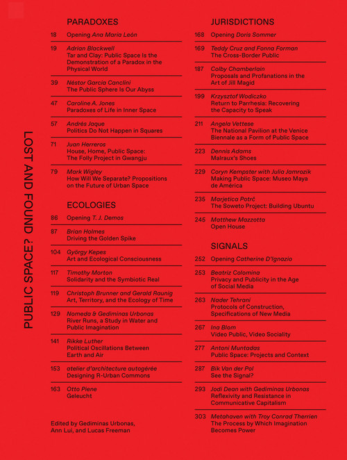 Public Space? Lost and Found by Gediminas Urbonas, Ann Lui, Lucas Freeman, 9780998117003
