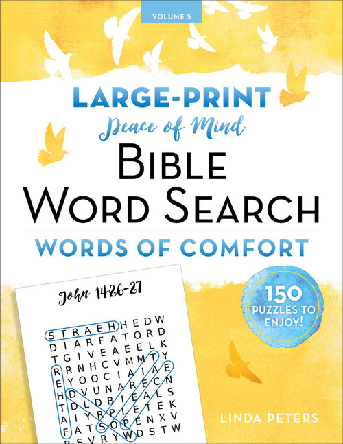 Peace of Mind Bible Word Search: Words of Comfort by Linda Peters, 9781680996982