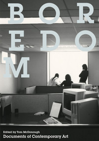 Boredom by Tom McDonough, 9780262533447