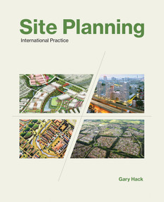 Site Planning (International Practice) by Gary Hack, 9780262534857