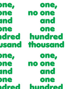 One, No One and One Hundred Thousand by Luca Lo Pinto, 9783956792908