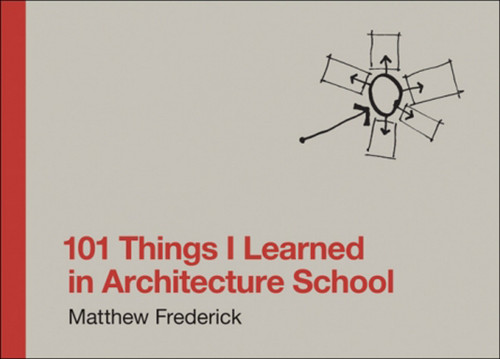 101 Things I Learned in Architecture School by Matthew Frederick, 9780262062664